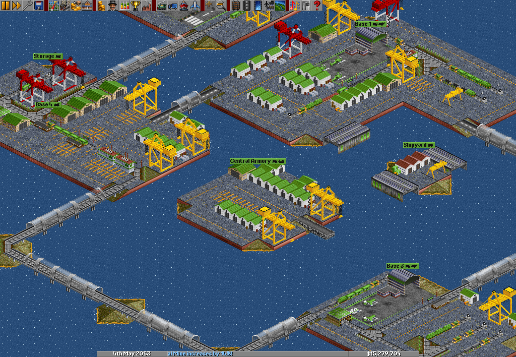Playing with the harbor tiles can be very rewarding sometimes...