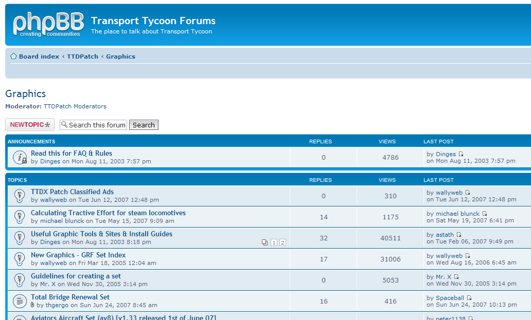 TT theme hasn't yet been ported...