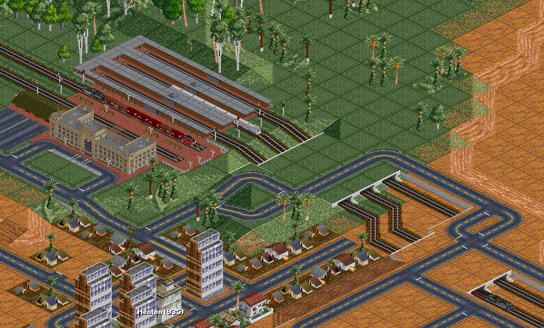 A large tropical city. I love the Canadian Stations and US Set.
