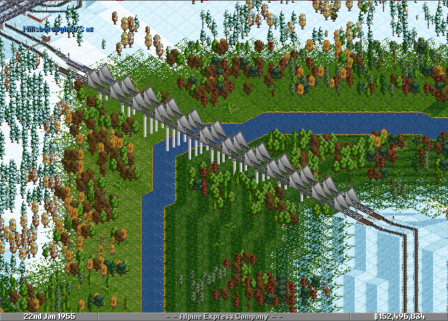 There's those bridges you were talking about.