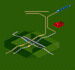 proposed graphics<br />-cleaner tiles<br />-simplified roads and tracks<br />-icons for vehicles<br />-industries in the same color of the minimap