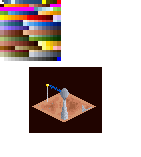 Building I'm currently working on. The black background is so you can see the blue in the building phase