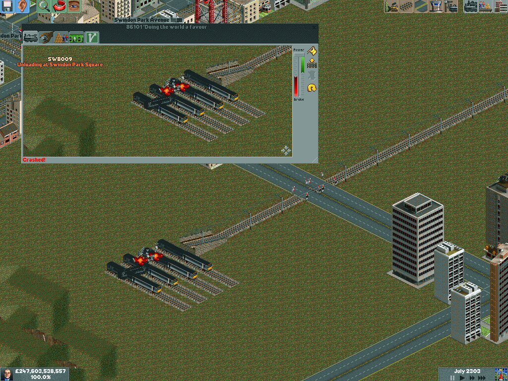 Pacer 3 goes bang