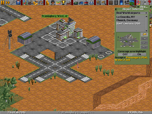 A new asymmetrical NewGRF airport.