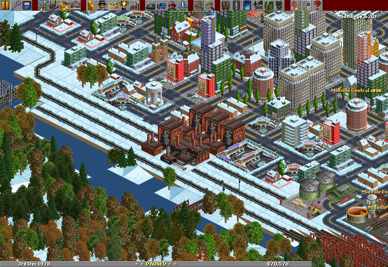 Midville Steel Mill sidings.