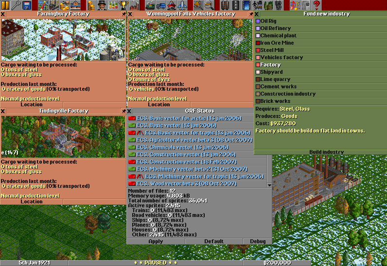 Some factories