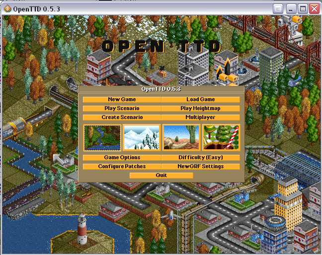 if you look to where the canals should be on this startup screen you'll see they don't look right...