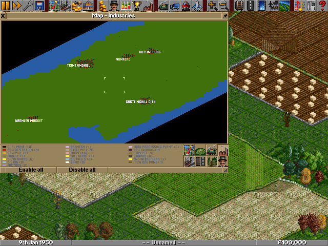Have you noticed, no more industries on the small map ;)