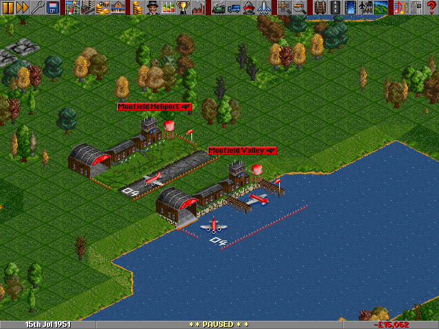 Seaplane Airport... erm... with landplanes ;)