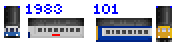 On the right, a 101.  On the left, something from 1983.  Can you guess what it is yet?