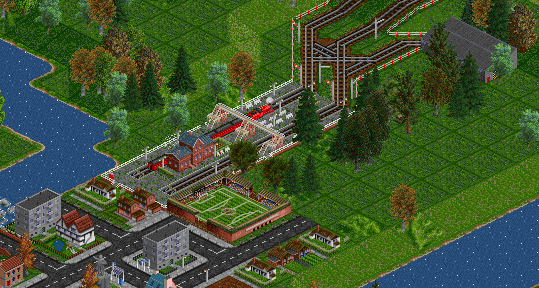 RDR's first station, in Morpeth.