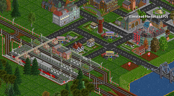 Elmstead Market station, as the Merchant Navy arrives at Platform 4