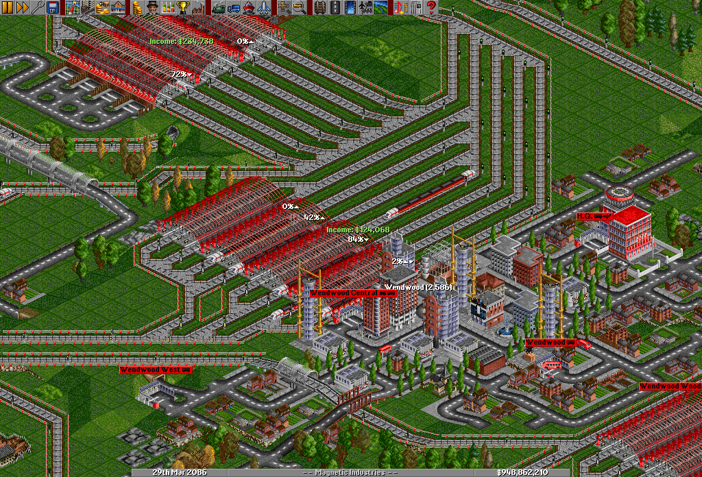 The central &quot;hub&quot; city