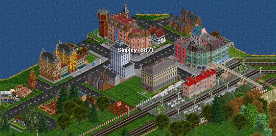 Shipley station, a destination for many tourists from eastern Lathomshire.