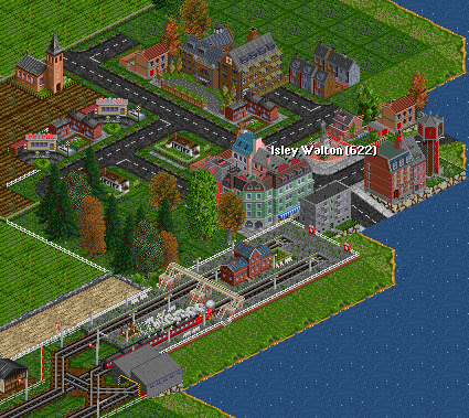 Isley Walton, a quiet tourist resort on the east of the county.