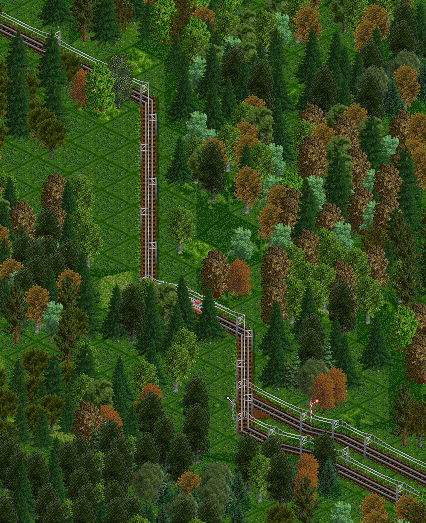 On the other side of Westerford lays thick forest and the only hint of movement is the occasional flash of a train rumbling by.