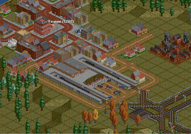 The fairly quiet town of Fermont.