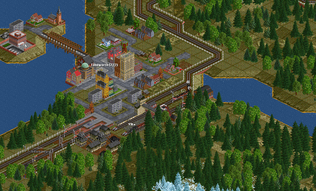 The old coal mines. Ain't they cute.