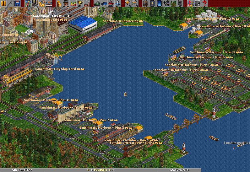 Slow day at the harbour