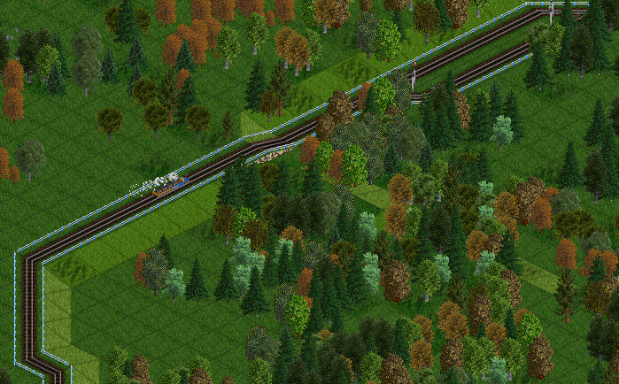 The Norris speeding along the embankment between Nenstable Park and Muley