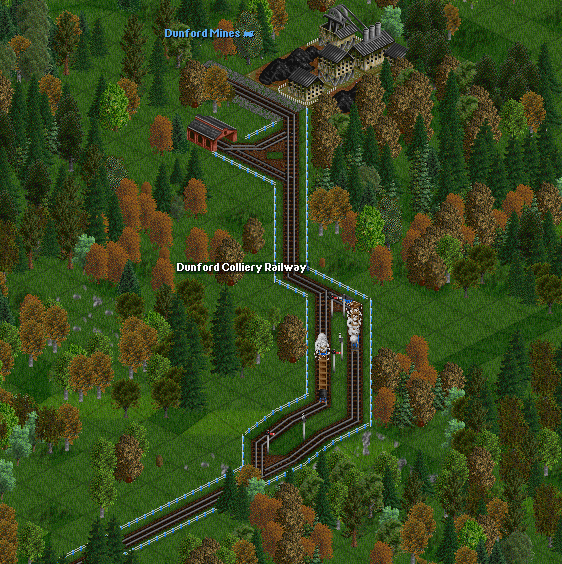 Norrises were also pushed into freight dutues.  a small guards van was also added to the end of the coal trains.