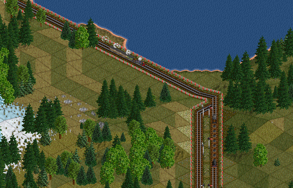Here a 4-6-0 can be seen on the scenic line along Elbow Lake between Old Crow and Prince Rupert.