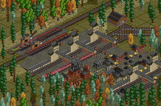 NG feeder iron ore trains, iron loading train and coal station. Previous post iron ore train start his journey here.
