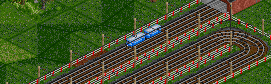 Directly after having left the depot, everything is ok.