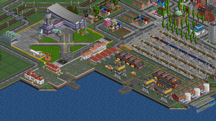 Airport, future shinkansen station, freight shipyard and passenger shipyard.
