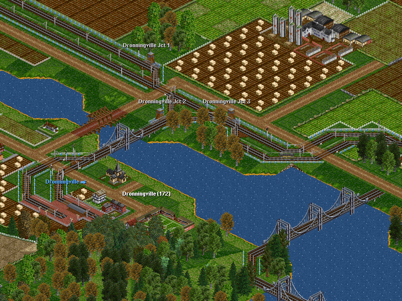 Those bridges are part of the under construction mainline Fen City – Karterwood. This new line has caused the Fen City station reconstruction we saw before.