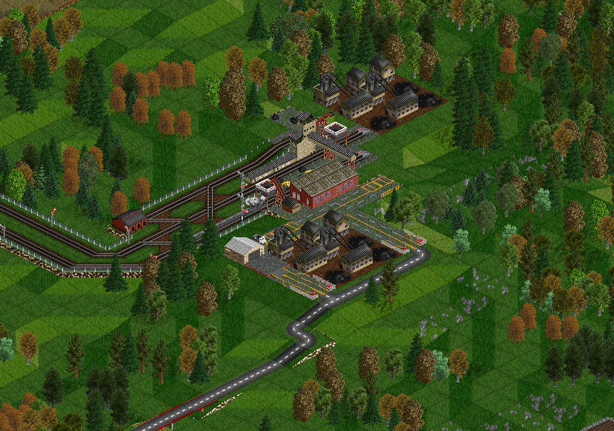 The new line. A lot of coal, there.