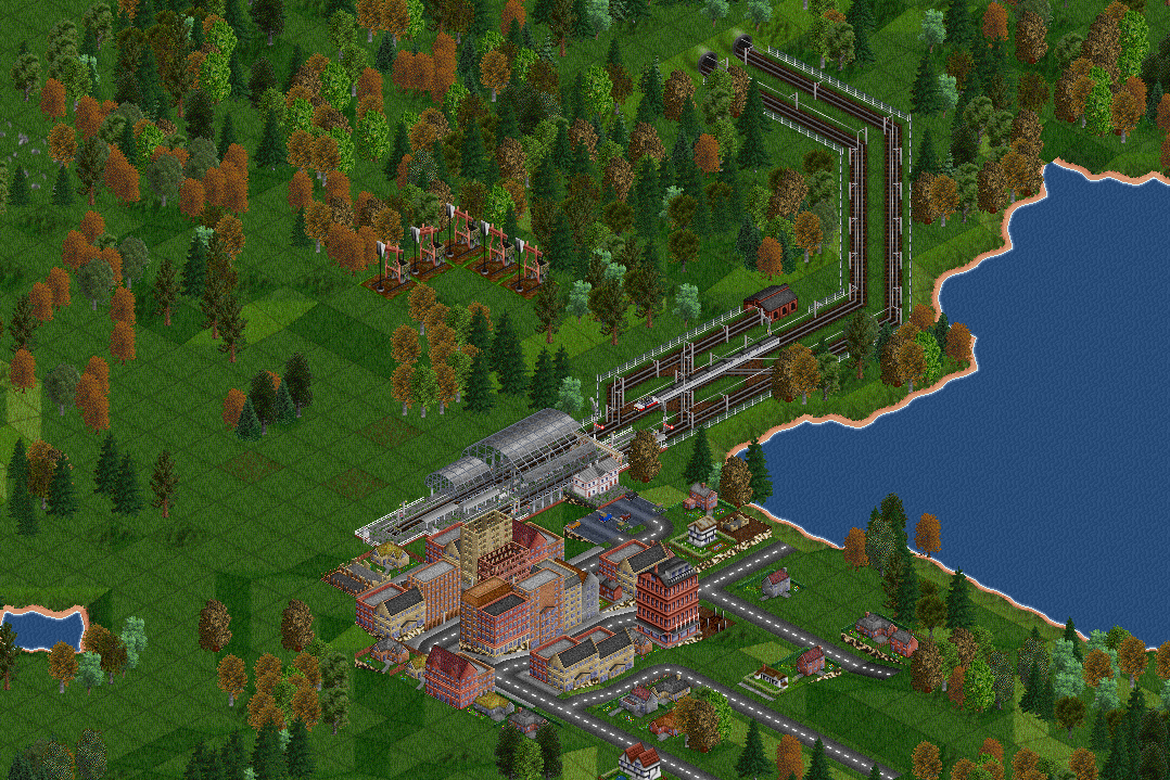 Even though the other side of the line ends at a smaller city, the line still provides a bulking profit.