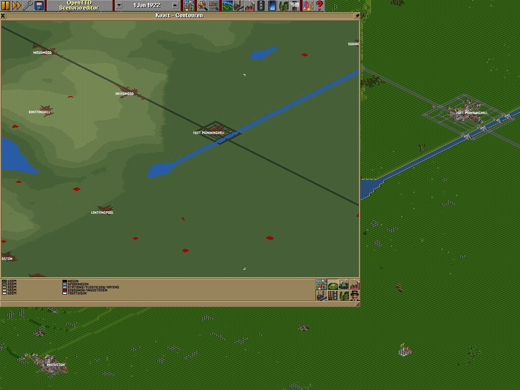 this is my latest scenario<br />half hills half flat lands...