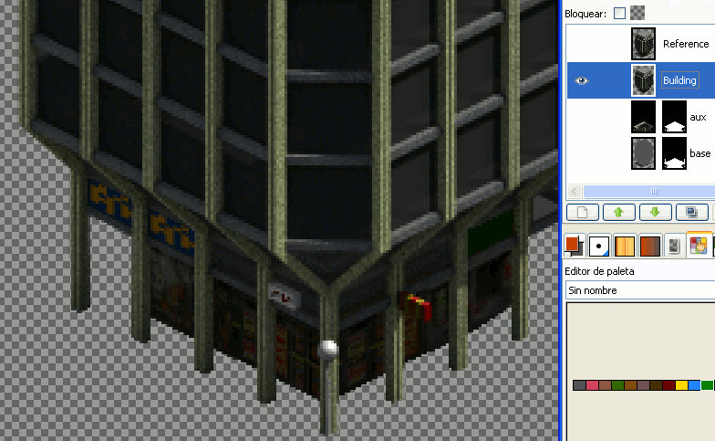 Base of the building deleted.