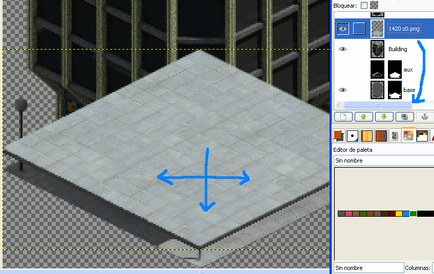 Added the concrete tile.